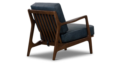 Poltrona in pelle Verity