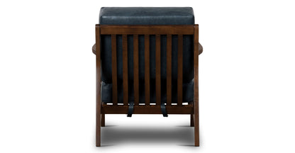 Poltrona in pelle Verity