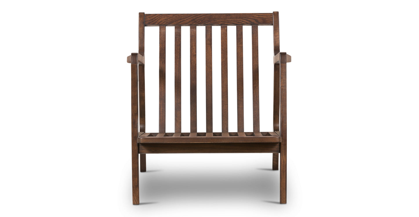 Poltrona in pelle Verity