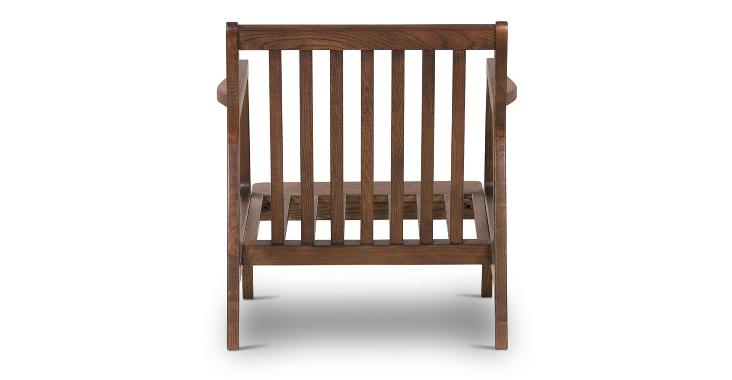 Poltrona in pelle Verity