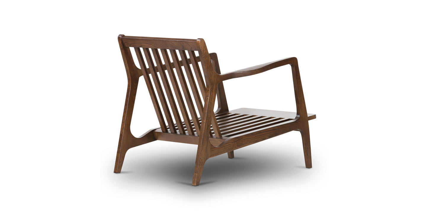 Poltrona in pelle Verity