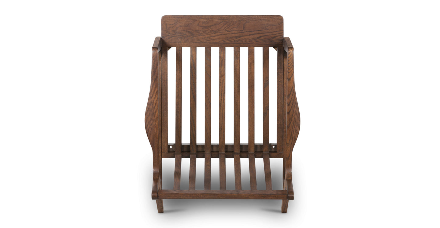 Poltrona in pelle Verity