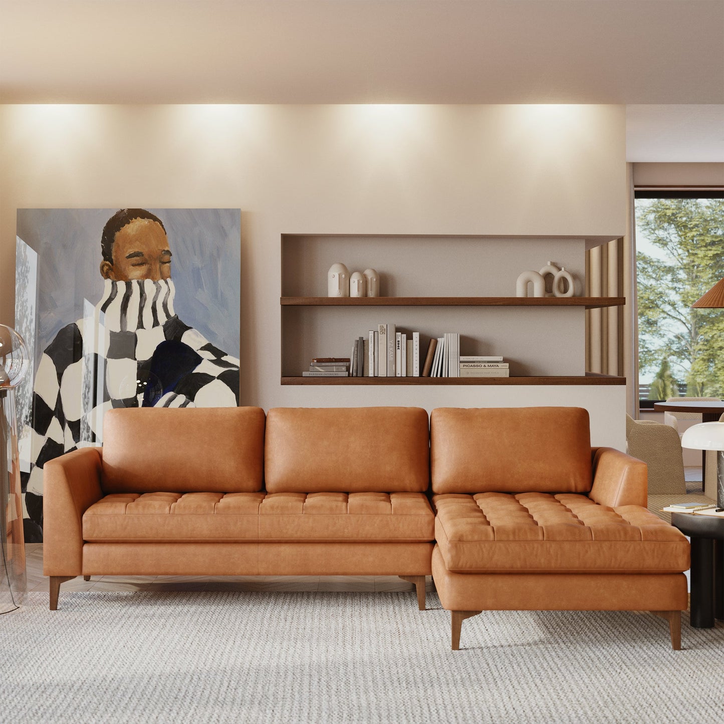 Sezionale Calle rivolta a destra