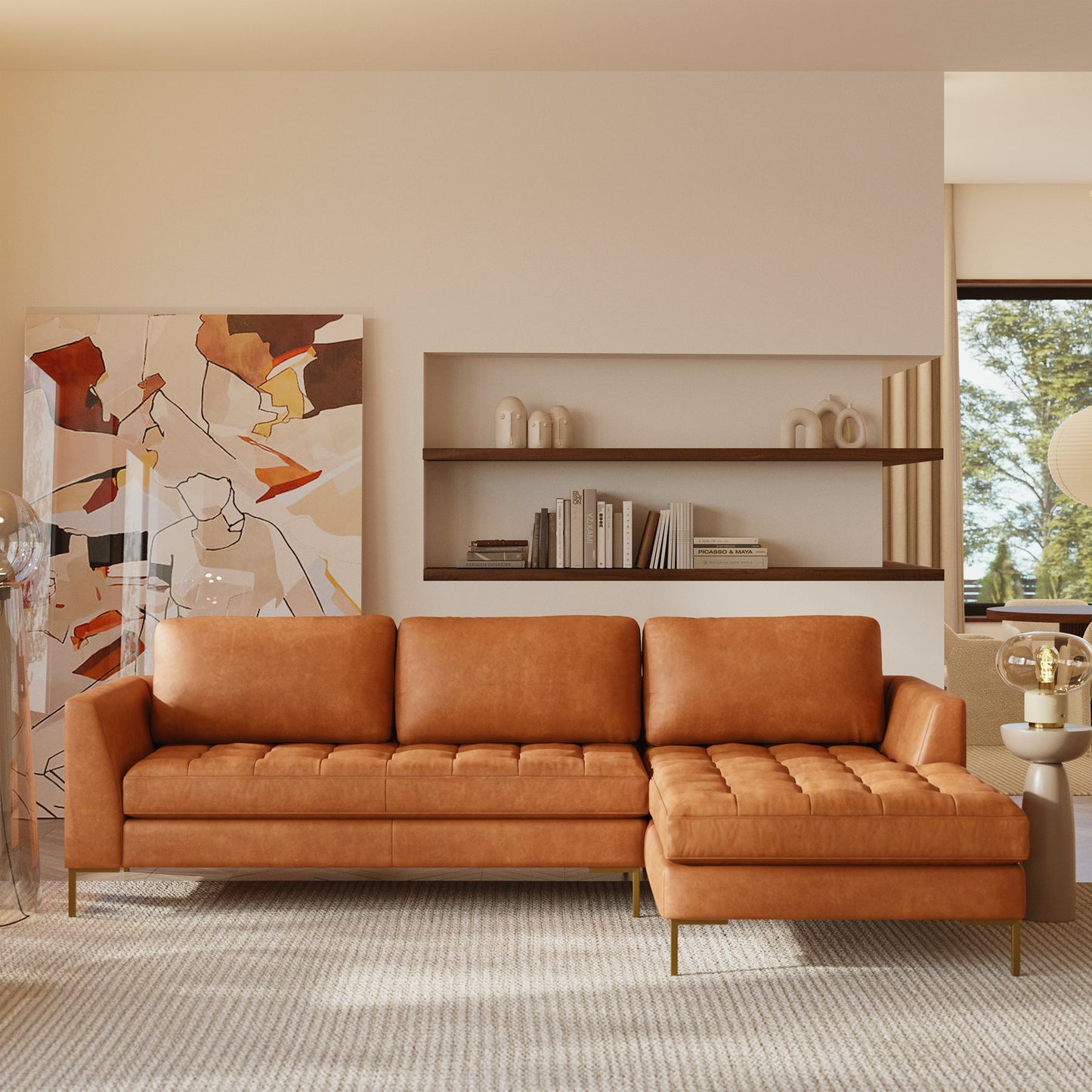 Sezionale Calle rivolta a destra