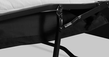 Divano letto trasformabile estraibile in pelle Napa 82