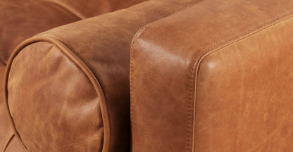 Divano letto trasformabile estraibile in pelle Napa 82