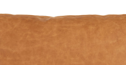 Divano angolare in pelle Napa