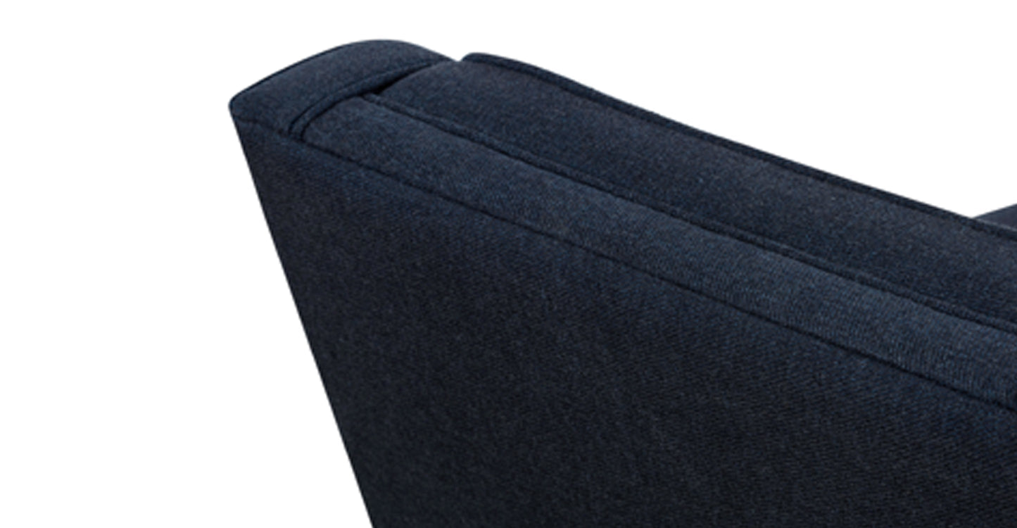 Poltrona in tessuto Gus