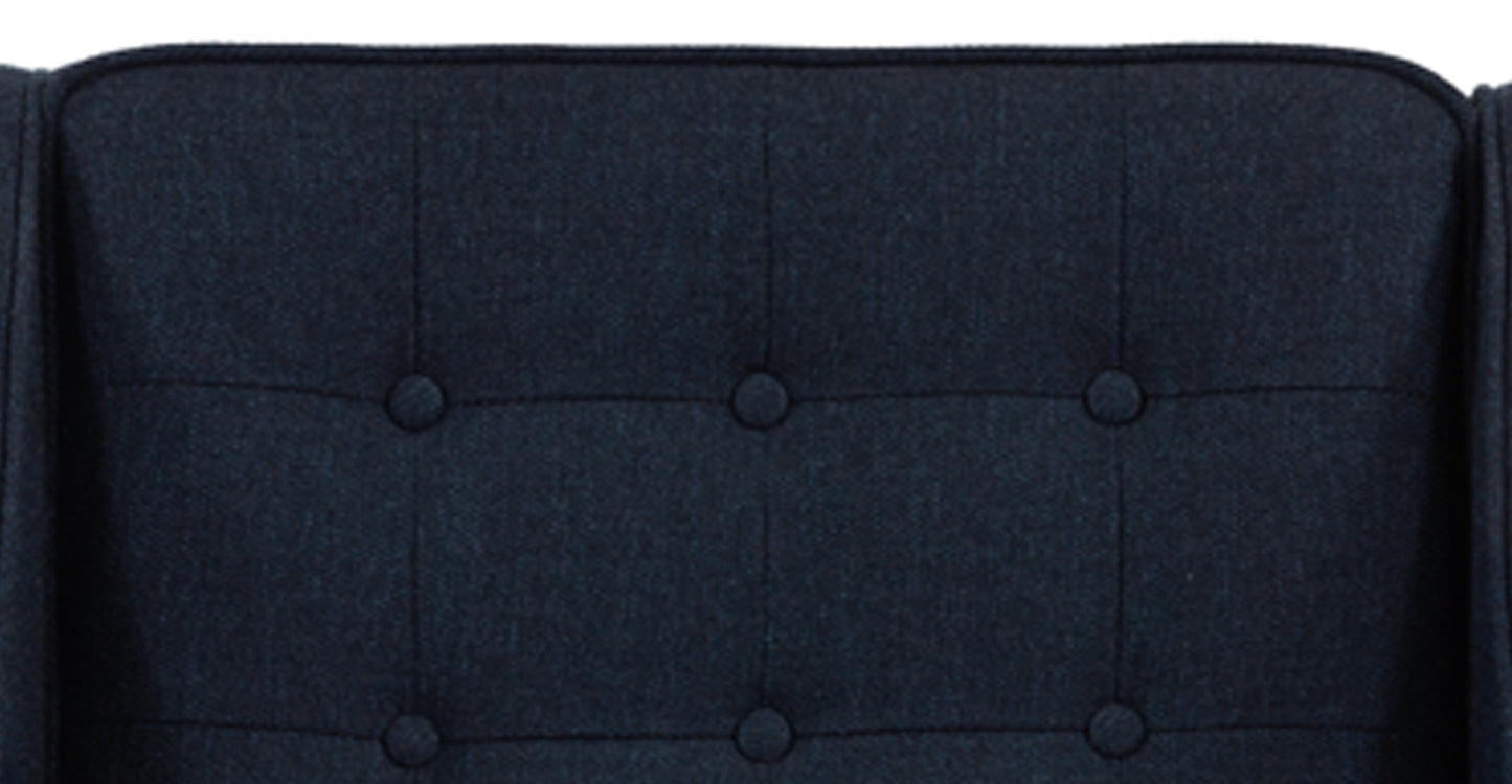 Poltrona in tessuto Gus