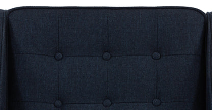 Poltrona in tessuto Gus