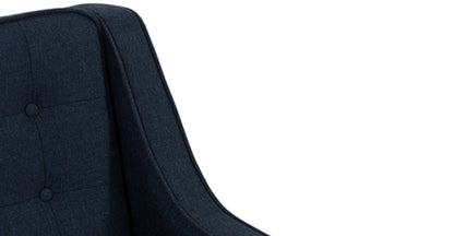 Poltrona in tessuto Gus