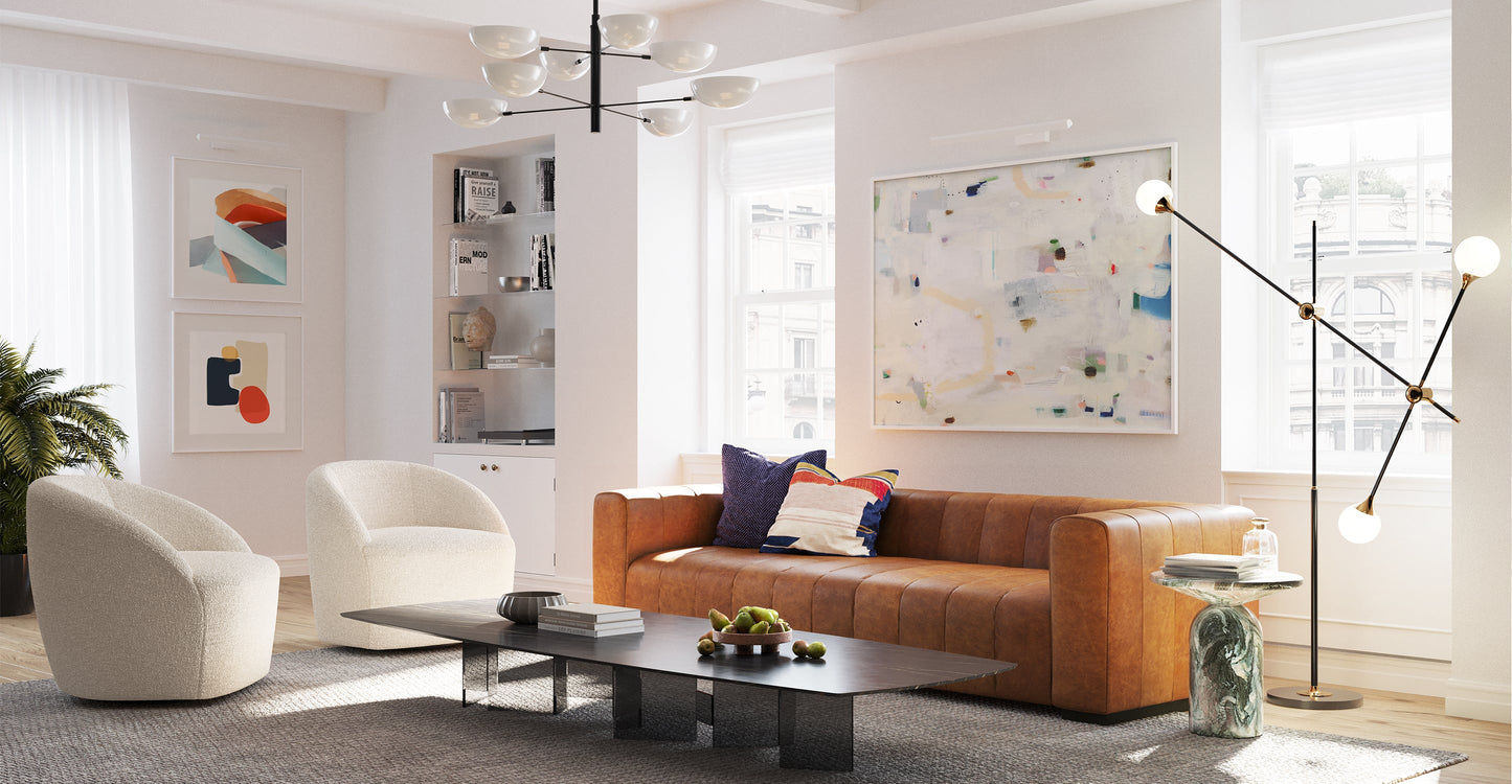 Poltrona girevole Alma