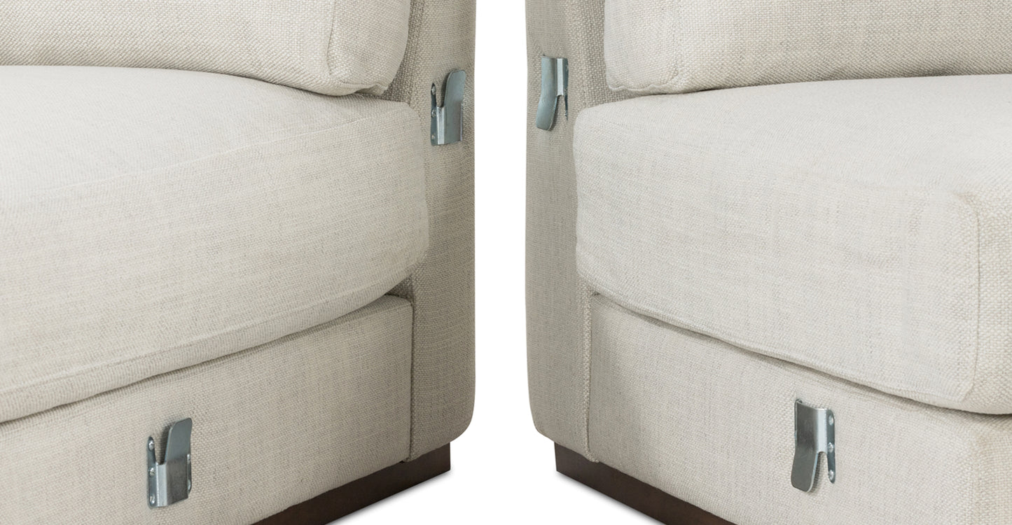 Divano componibile Malaga rivolto a sinistra