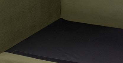 Divano componibile Malaga Velvet rivolto a destra