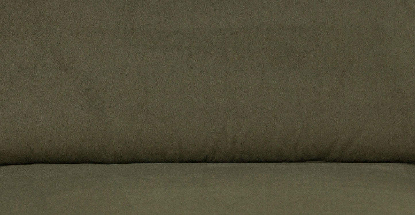 Divano componibile Malaga Velvet rivolto a destra