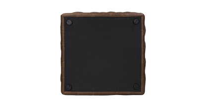 Pouf in pelle di Torino