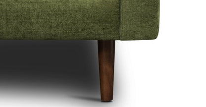 Divano angolare in velluto Napa