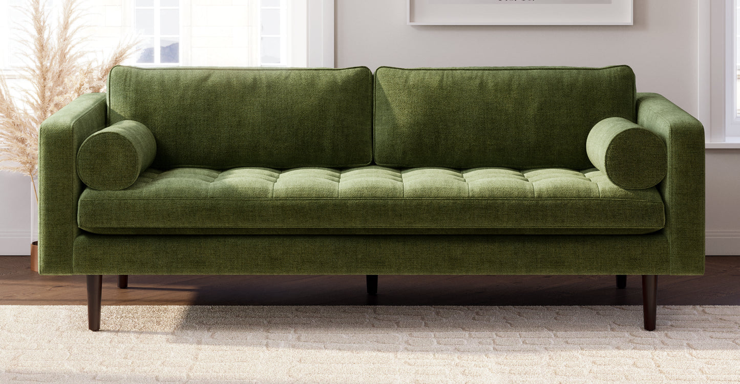 Divano in velluto Napa