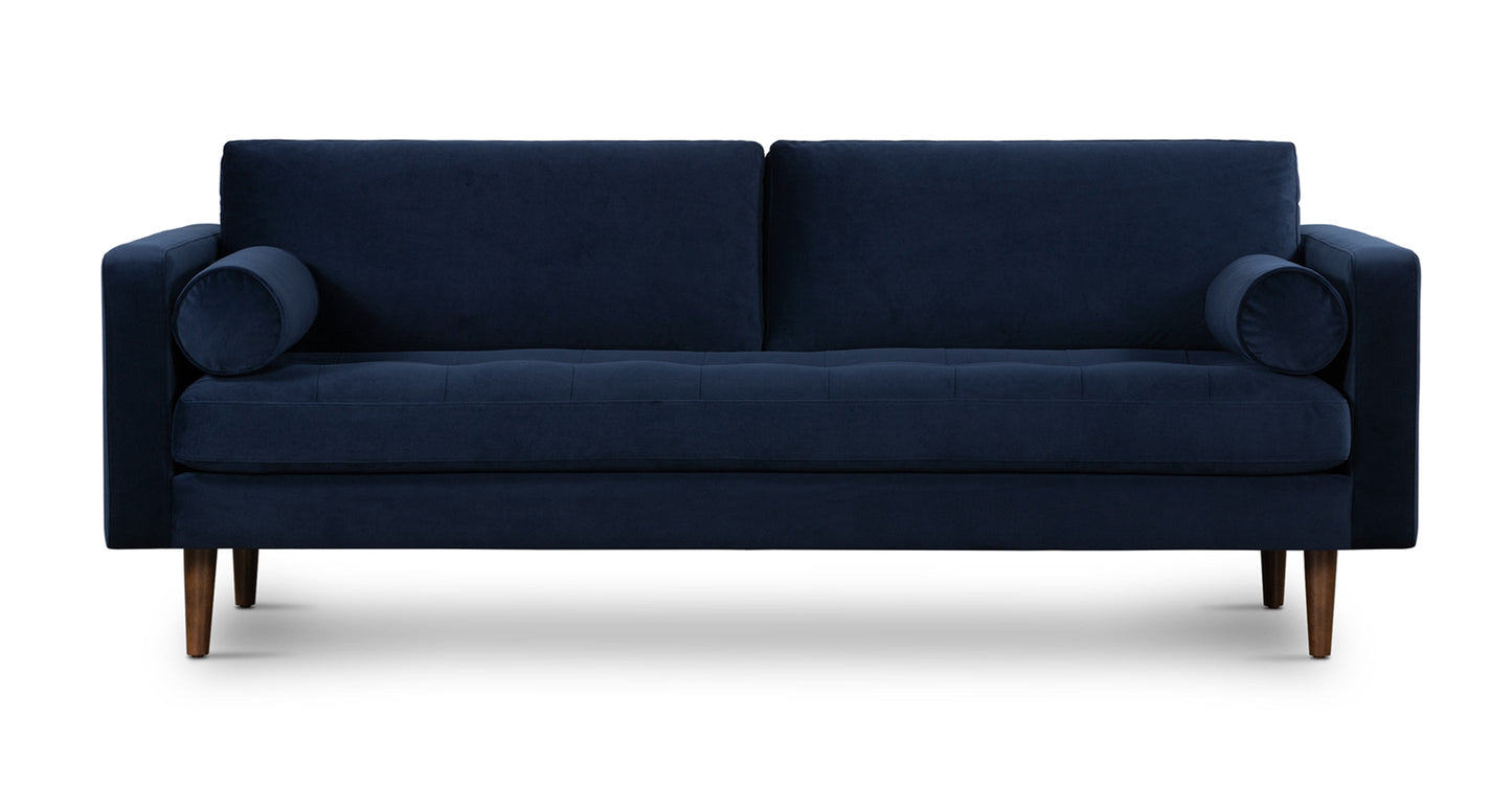 Divano in velluto Napa