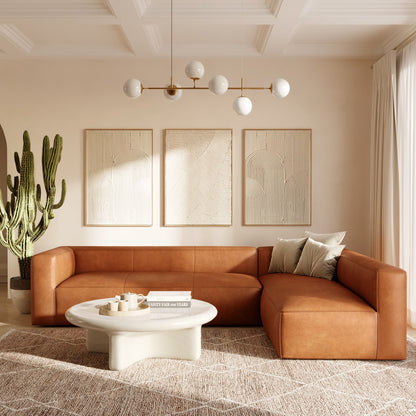 Divano angolare reversibile Piazza