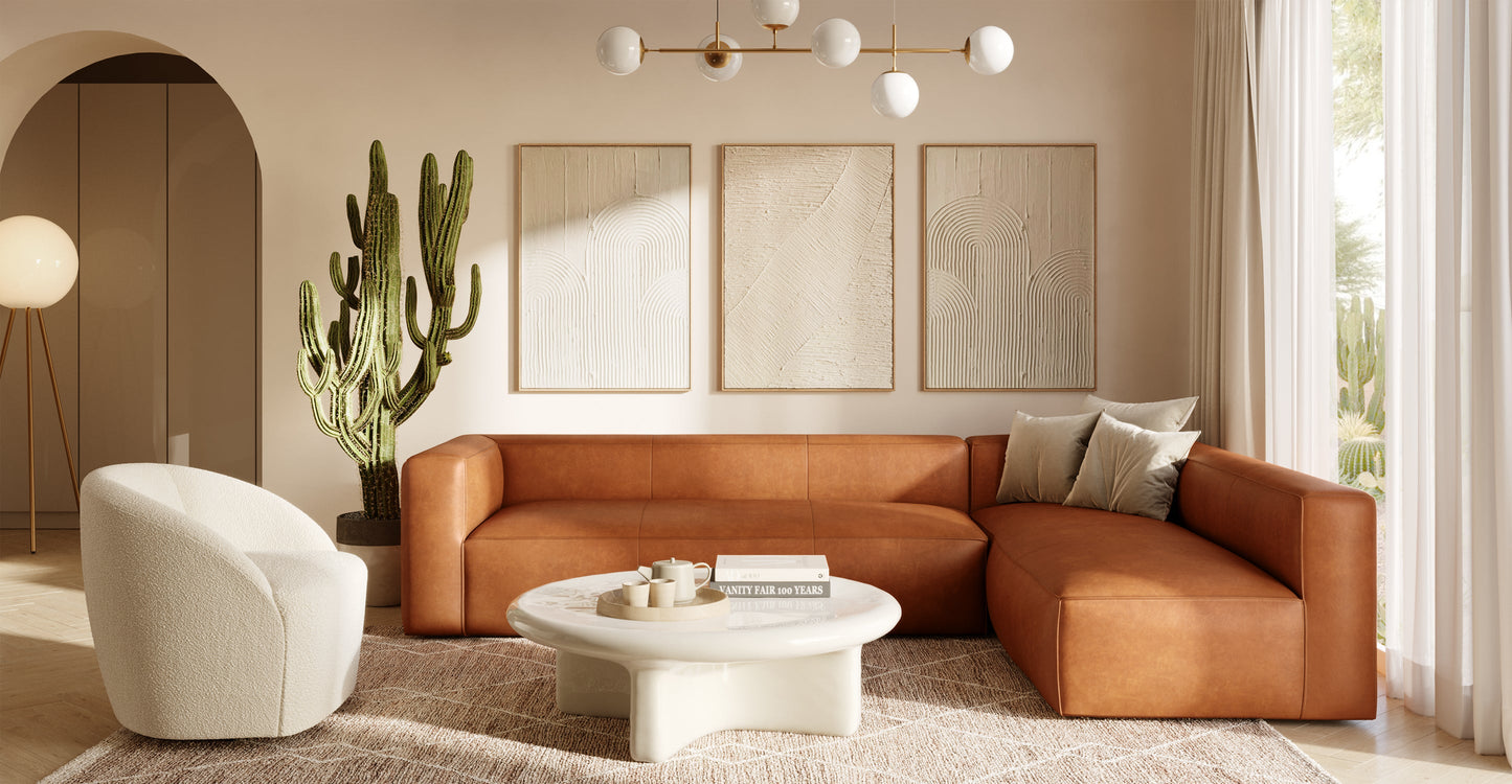 Divano angolare reversibile Piazza