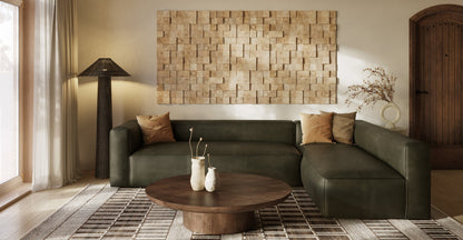 Divano angolare reversibile Piazza