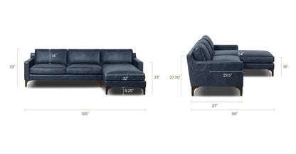 Divano componibile Sorrento con vista a destra