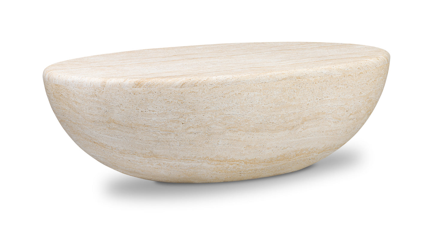 Tavolino ovale Trevi