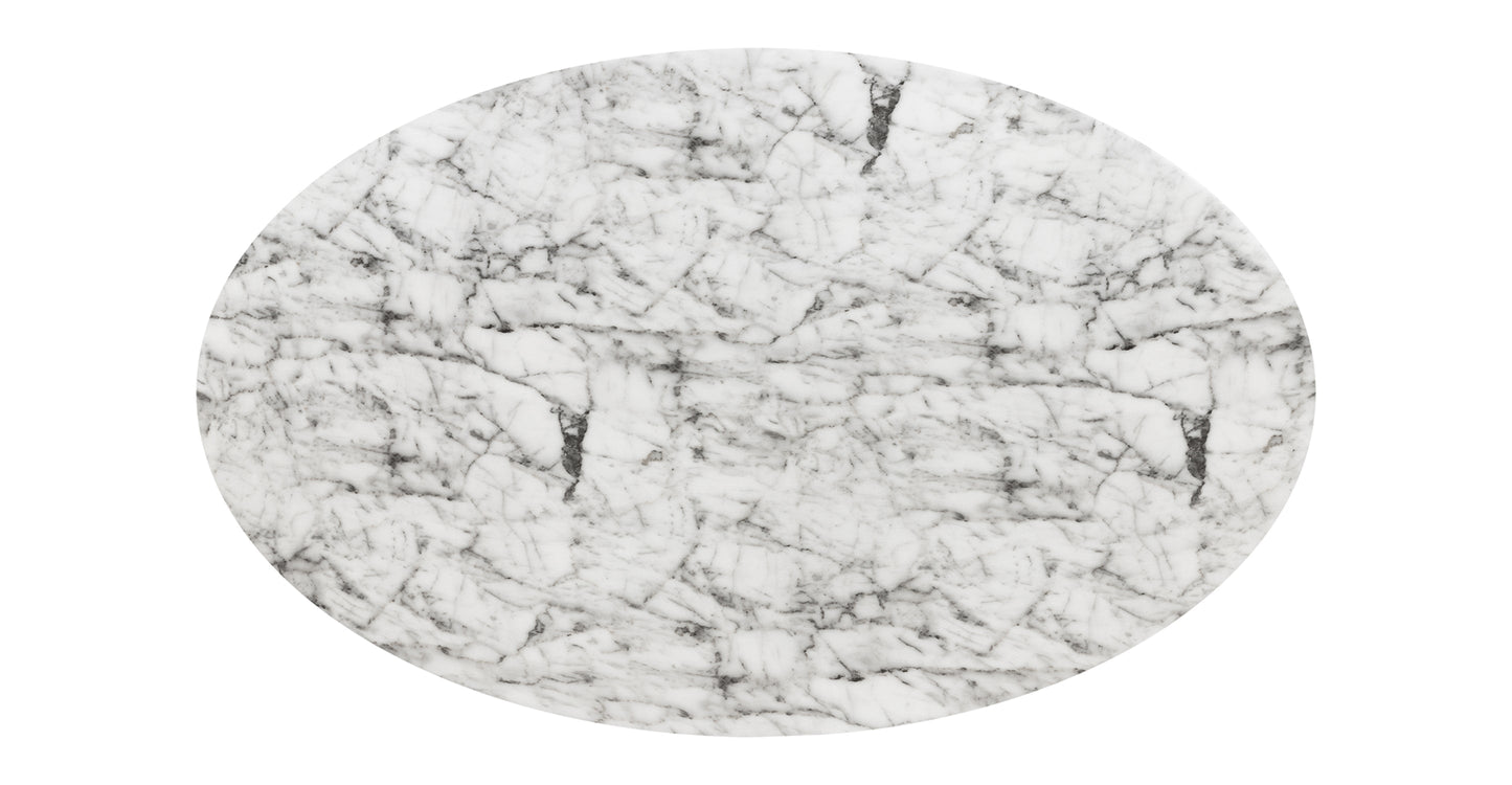 Tavolino ovale Trevi