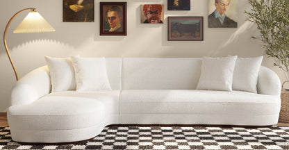 Divano componibile Arles con rivestimento sinistro