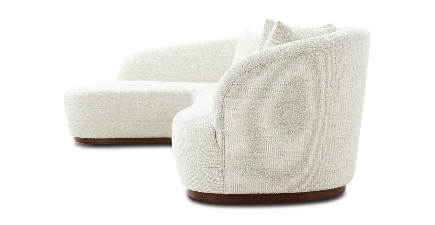 Divano componibile Arles con rivestimento sinistro