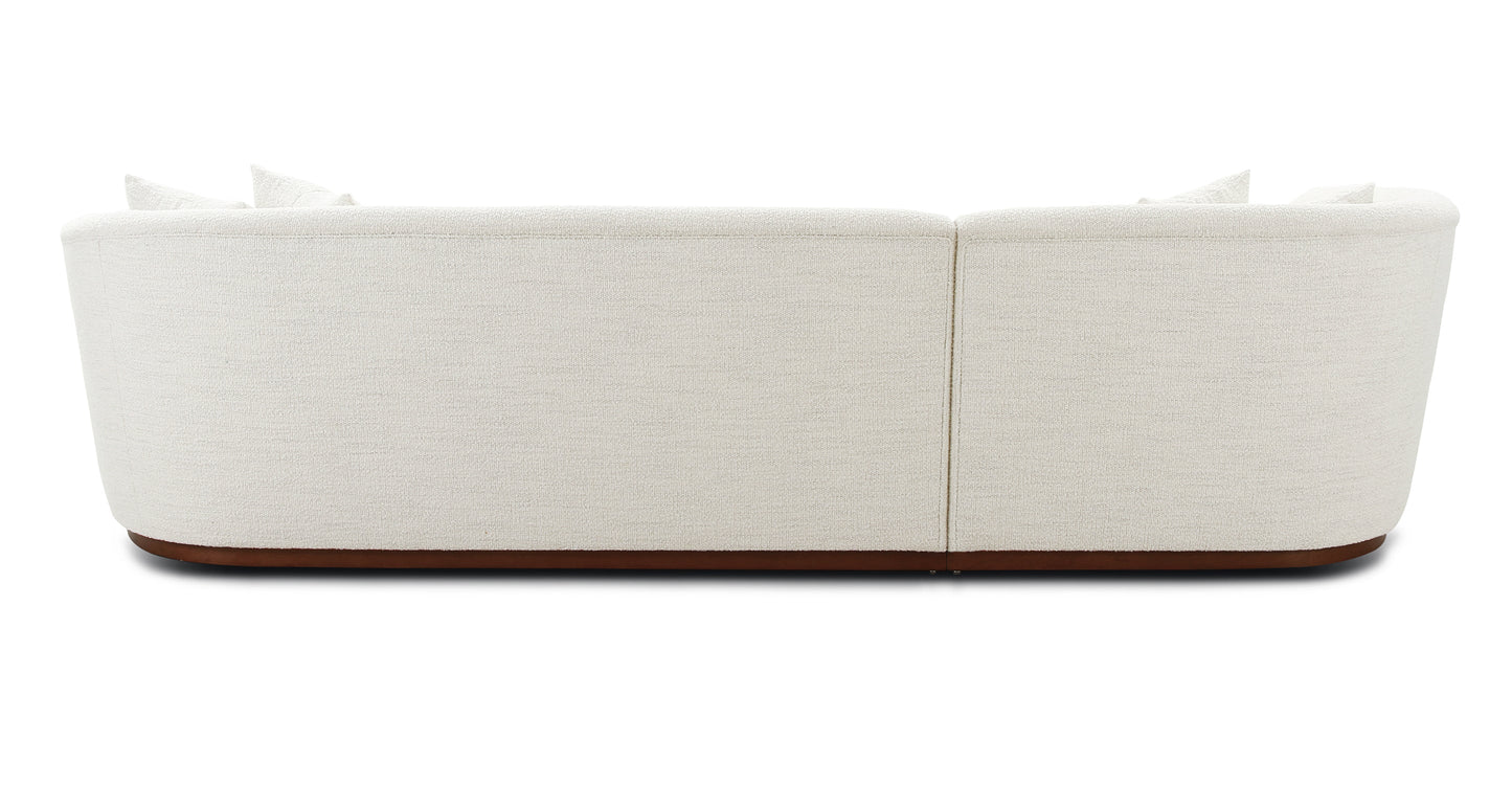 Divano componibile Arles con rivestimento sinistro