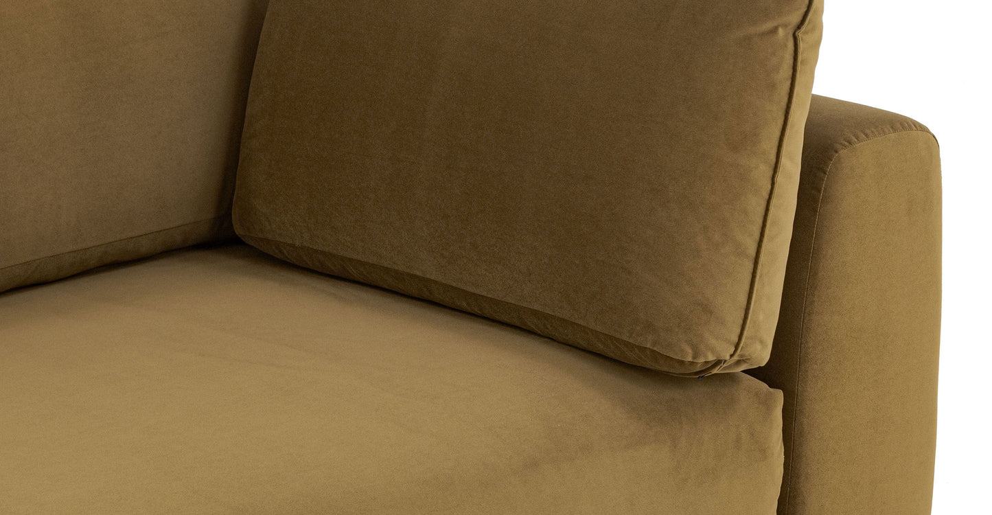 Divano angolare Marcel con seduta a sinistra