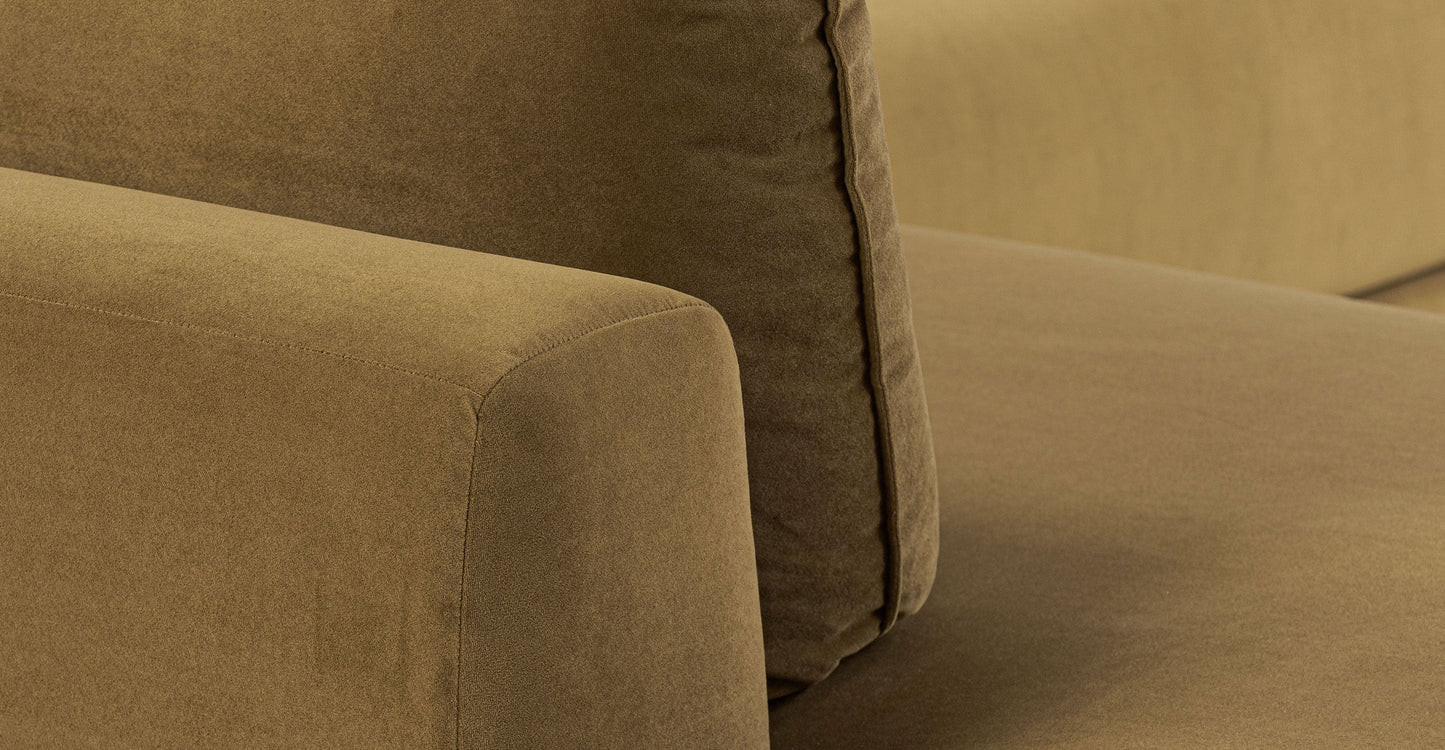 Divano angolare Marcel con seduta a sinistra