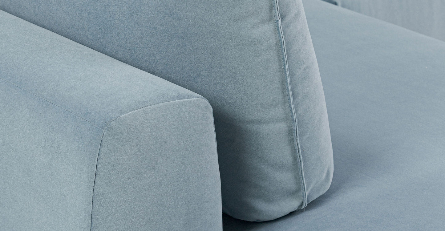 Divano angolare Marcel con seduta a sinistra