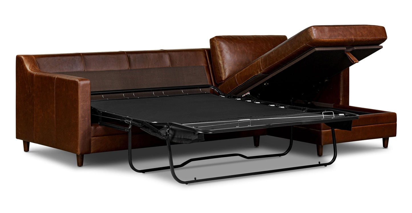 Divano letto estraibile Harper 113.5 rivolto a destra