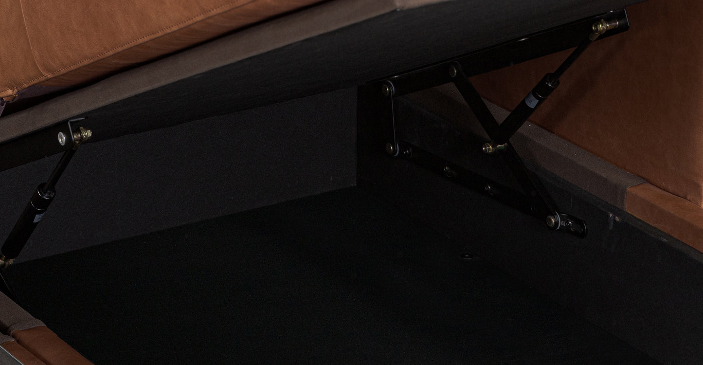 Divano letto estraibile Harper 113.5 rivolto a destra