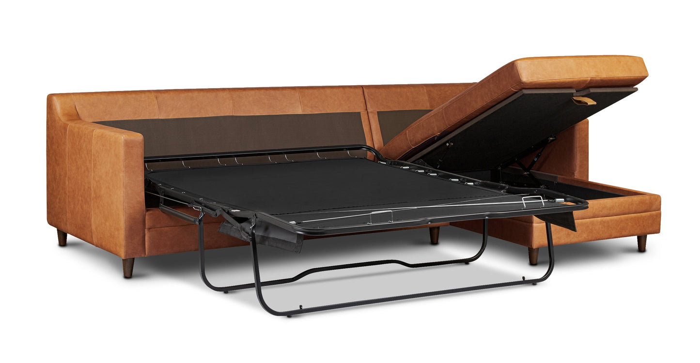 Divano letto estraibile Harper 113.5 rivolto a destra