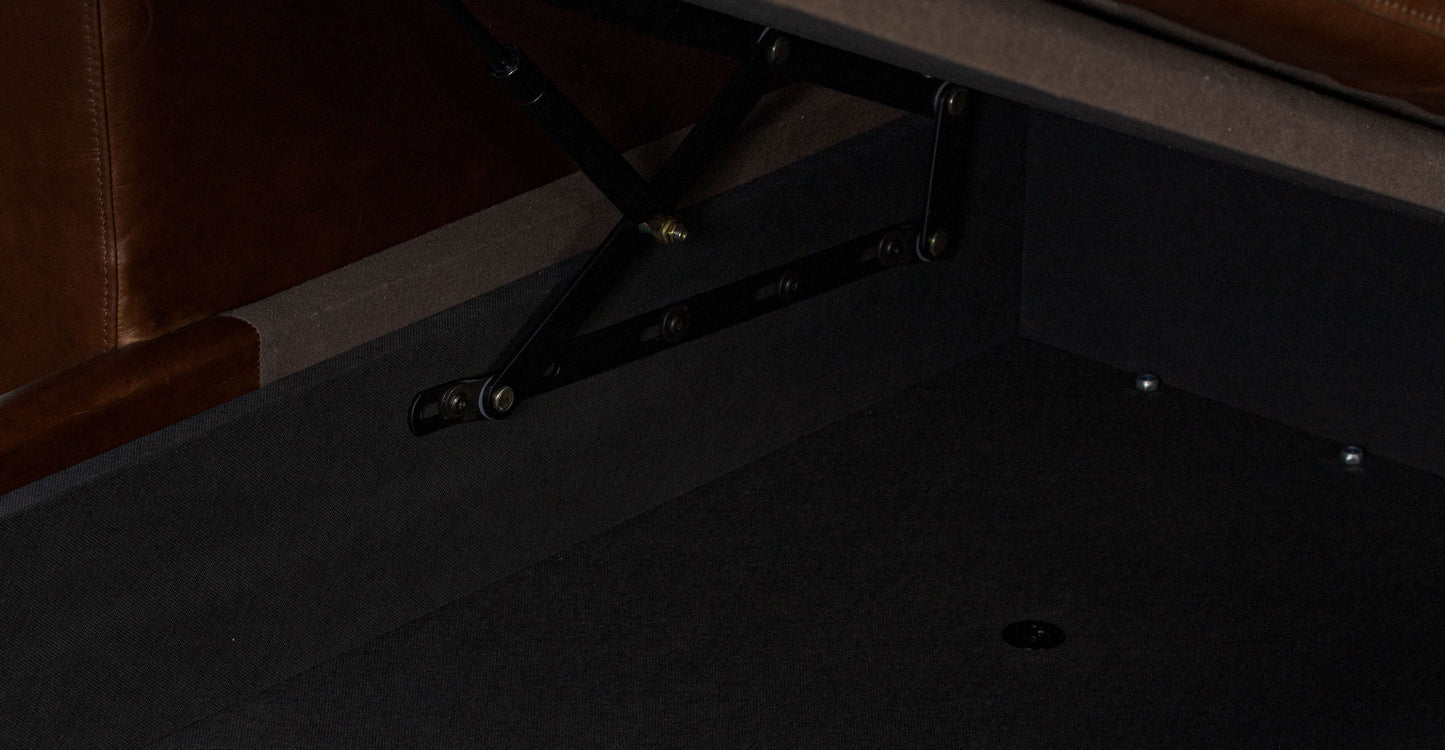 Divano letto estraibile Harper 113.5 rivolto a sinistra