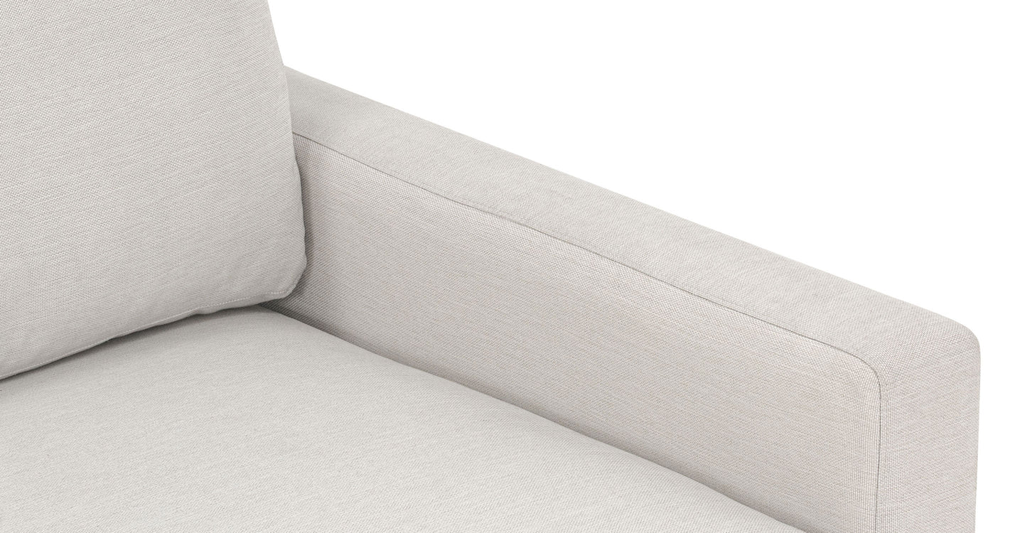 Divano componibile reversibile in tessuto ad alte prestazioni Zyon 105.5