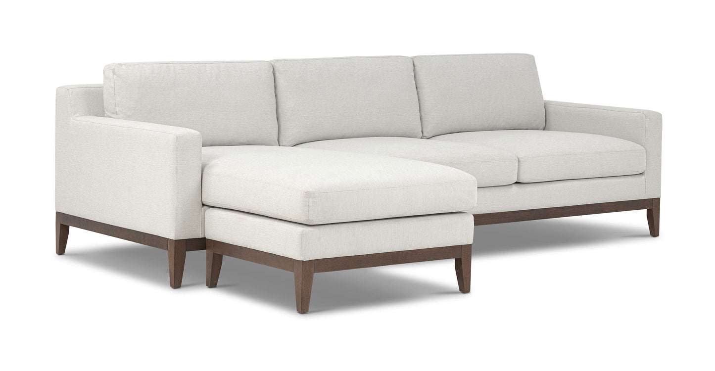 Divano componibile reversibile in tessuto ad alte prestazioni Zyon 105.5