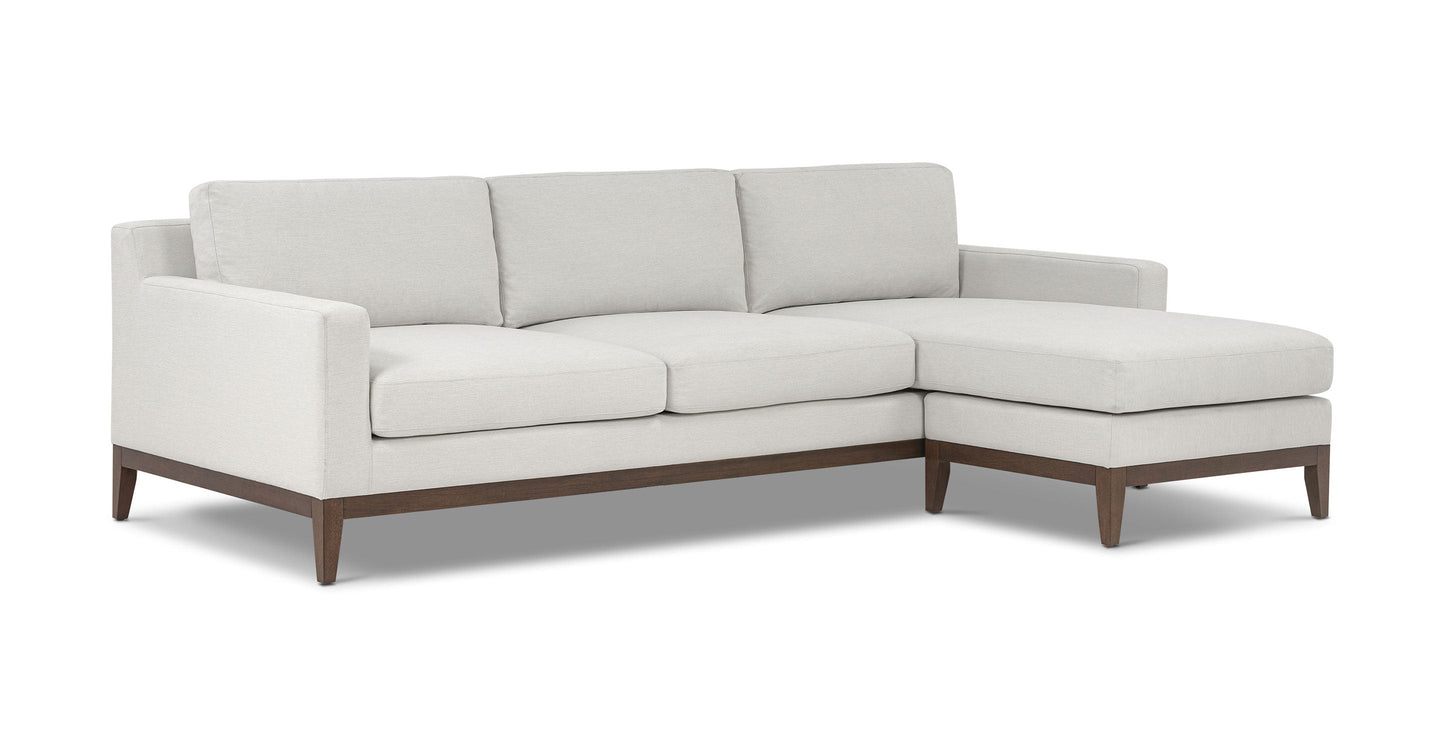 Divano componibile reversibile in tessuto ad alte prestazioni Zyon 105.5