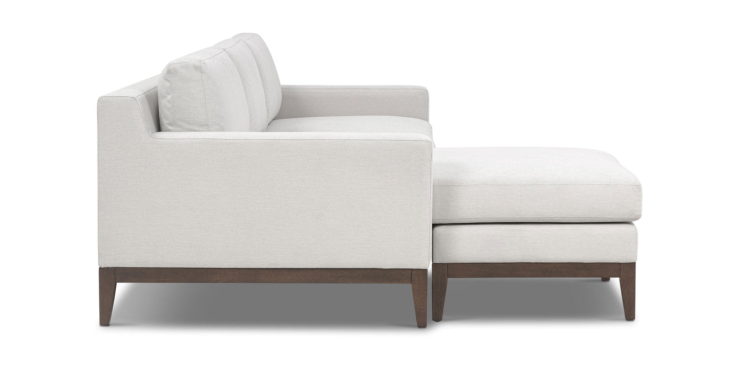 Divano componibile reversibile in tessuto ad alte prestazioni Zyon 105.5