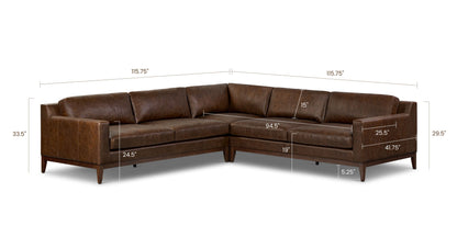 Divano angolare Zyon 115