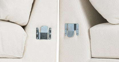 Divano componibile Cordoba con contenitore rivolto a sinistra