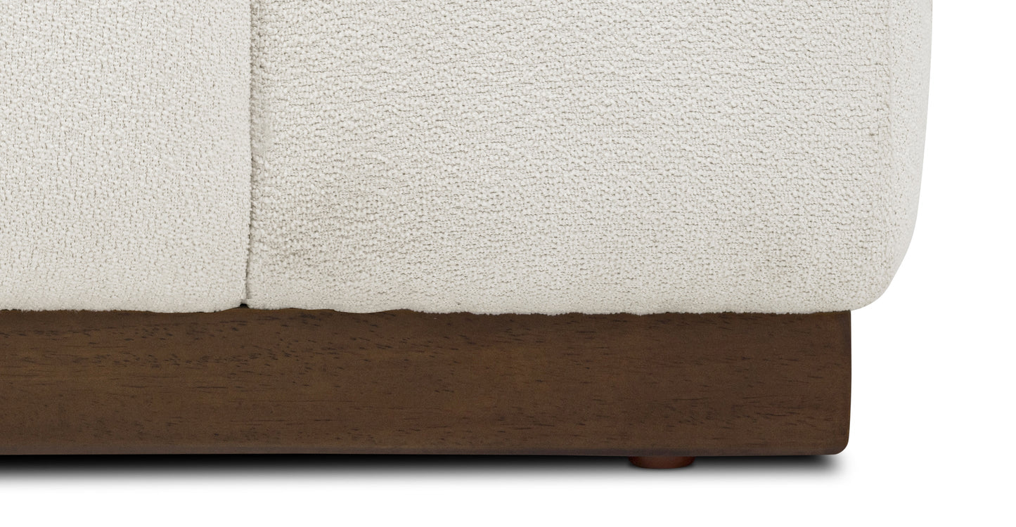 Divano componibile Cordoba con contenitore rivolto a sinistra