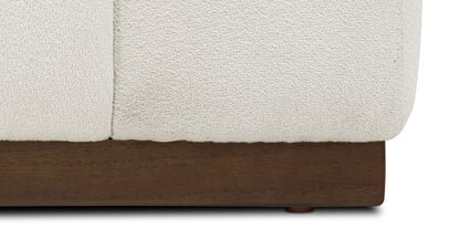 Divano componibile Cordoba con contenitore rivolto a sinistra