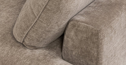 Divano componibile Milo con contenitore rivolto a sinistra