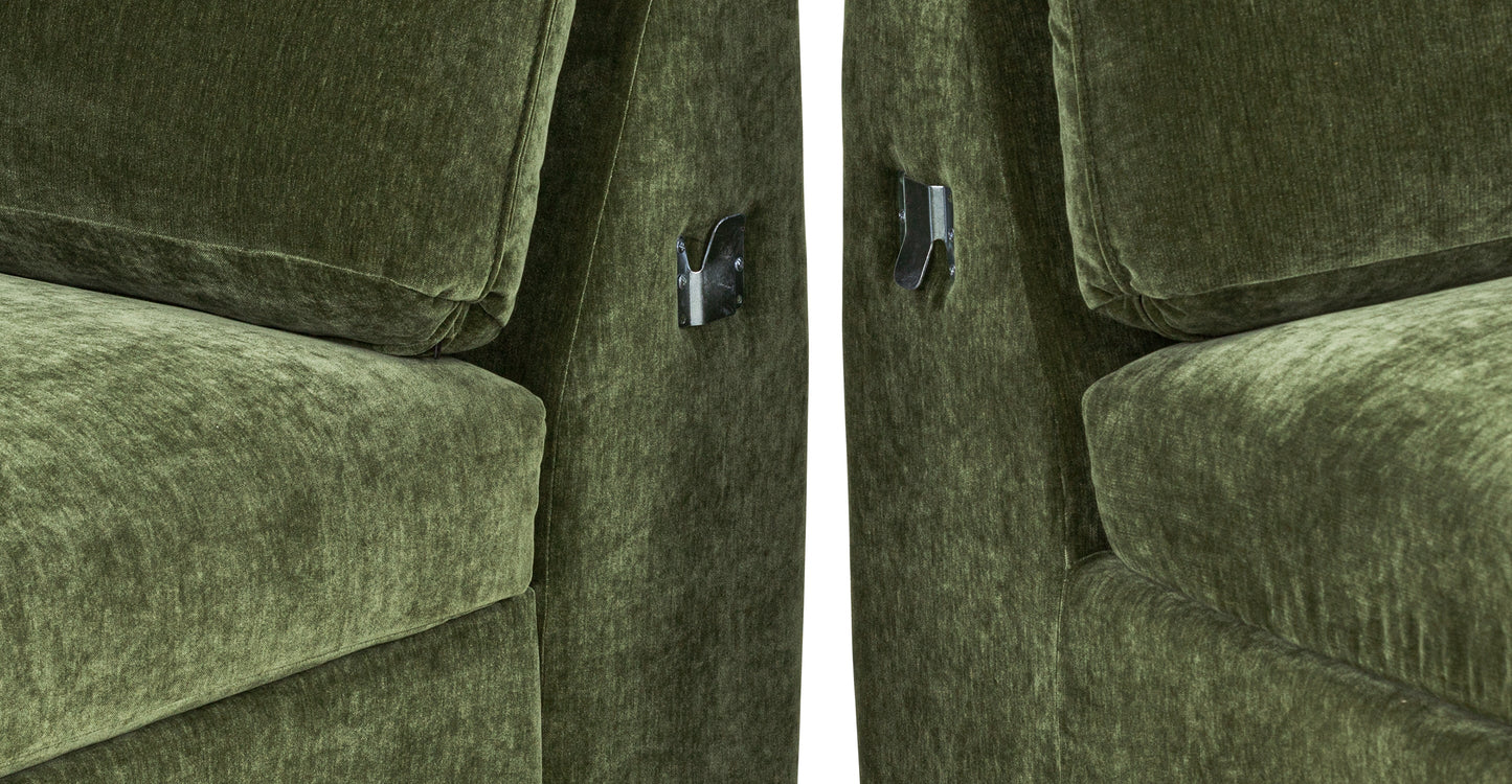 Divano componibile Milo con seduta rivolta a sinistra