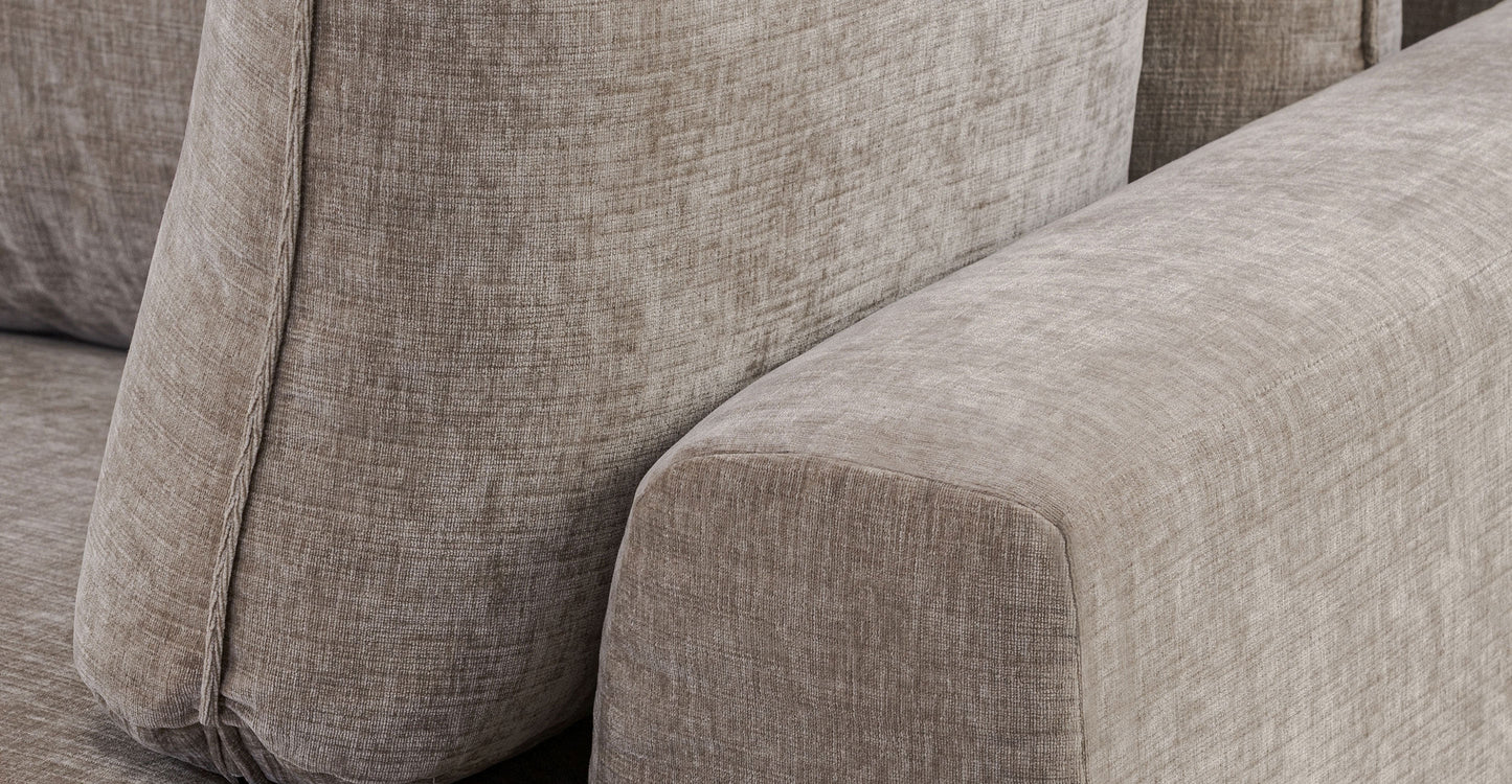 Divano componibile Milo con seduta rivolta a sinistra